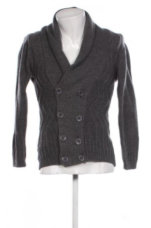 Jachetă tricotată de bărbați Abercrombie & Fitch, Mărime M, Culoare Gri, Preț 128,62 Lei