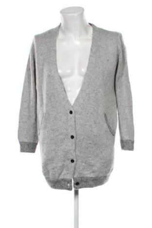 Herren Strickjacke Maison Scotch, Größe L, Farbe Grau, Preis € 71,99