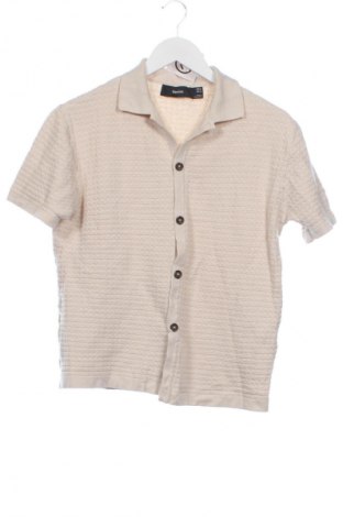 Herrenhemd Bershka, Größe XS, Farbe Beige, Preis € 18,99