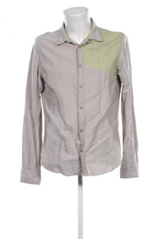 Pánská košile  Bershka, Velikost L, Barva Béžová, Cena  366,00 Kč