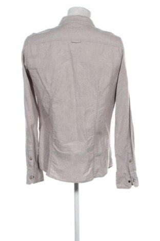 Pánská košile  Bershka, Velikost L, Barva Béžová, Cena  366,00 Kč