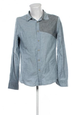 Pánská košile  Bershka, Velikost L, Barva Modrá, Cena  366,00 Kč
