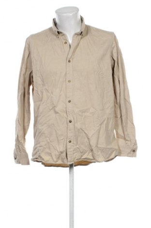 Herrenhemd Burton of London, Größe L, Farbe Beige, Preis € 23,99