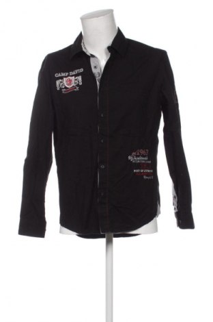 Herrenhemd Camp David, Größe M, Farbe Schwarz, Preis € 38,99