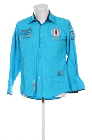 Herrenhemd Camp David, Größe M, Farbe Blau, Preis € 38,99