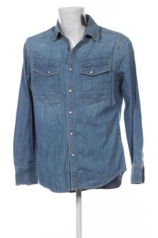 Herrenhemd G-Star Raw, Größe L, Farbe Blau, Preis € 114,99