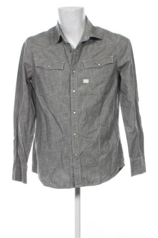 Мъжка риза G-Star Raw, Размер L, Цвят Сив, Цена 75,99 лв.