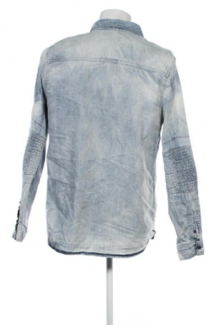 Мъжка риза H&M Divided, Размер L, Цвят Син, Цена 29,99 лв.