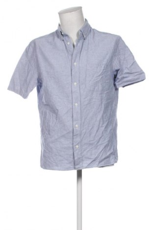 Ανδρικό πουκάμισο H&M L.O.G.G., Μέγεθος M, Χρώμα Μπλέ, Τιμή 15,99 €