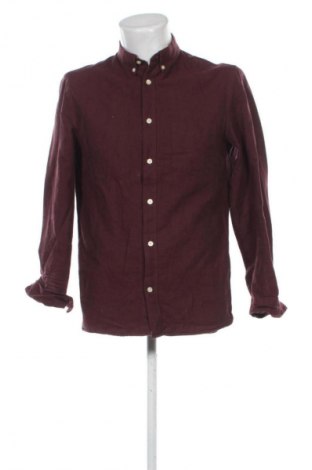 Herrenhemd H&M L.O.G.G., Größe M, Farbe Rot, Preis 20,99 €