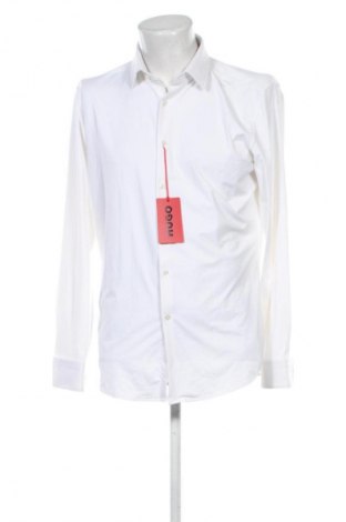 Herrenhemd Hugo Boss, Größe L, Farbe Weiß, Preis 132,99 €