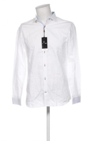 Мъжка риза Jack & Jones, Размер L, Цвят Бял, Цена 82,99 лв.