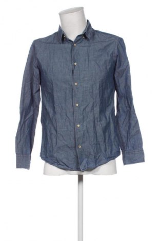 Herrenhemd Jack & Jones, Größe M, Farbe Blau, Preis € 21,99