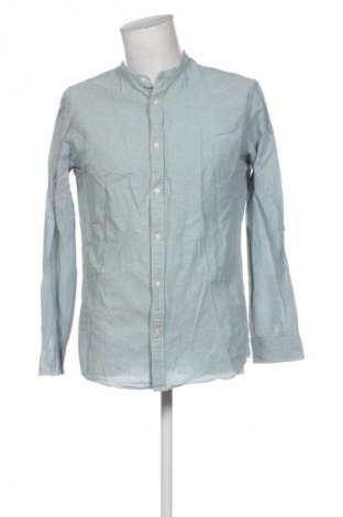 Ανδρικό πουκάμισο Jack & Jones, Μέγεθος L, Χρώμα Μπλέ, Τιμή 21,99 €