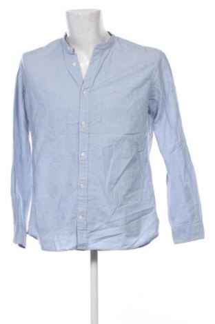 Ανδρικό πουκάμισο Jack & Jones, Μέγεθος L, Χρώμα Μπλέ, Τιμή 21,99 €