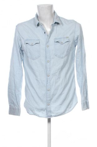 Мъжка риза Jack & Jones, Размер L, Цвят Син, Цена 34,99 лв.