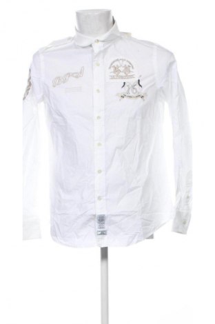 Herrenhemd La Martina, Größe M, Farbe Weiß, Preis € 102,99
