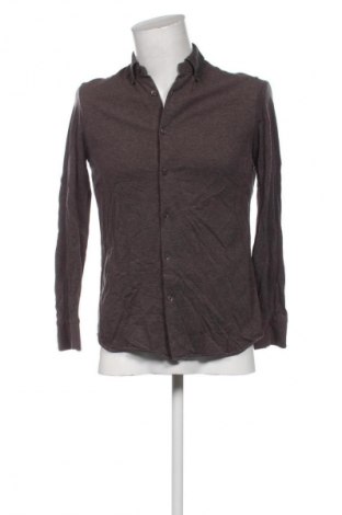 Мъжка риза Massimo Dutti, Размер S, Цвят Кафяв, Цена 55,99 лв.