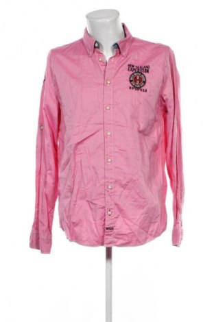 Herrenhemd New Zealand Auckland, Größe XL, Farbe Rosa, Preis 37,99 €