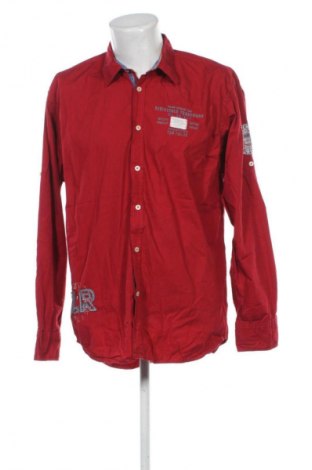 Herrenhemd Tom Tailor, Größe XL, Farbe Rot, Preis € 23,99