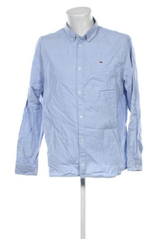 Herrenhemd Tommy Jeans, Größe XXL, Farbe Blau, Preis € 43,99