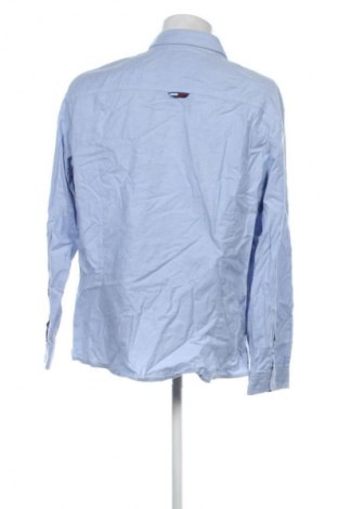 Herrenhemd Tommy Jeans, Größe XXL, Farbe Blau, Preis € 43,99