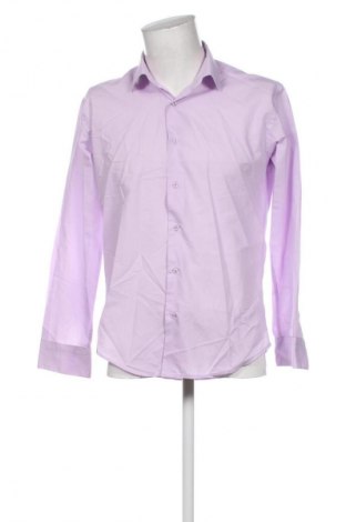 Herrenhemd Unbranded, Größe L, Farbe Lila, Preis € 14,77
