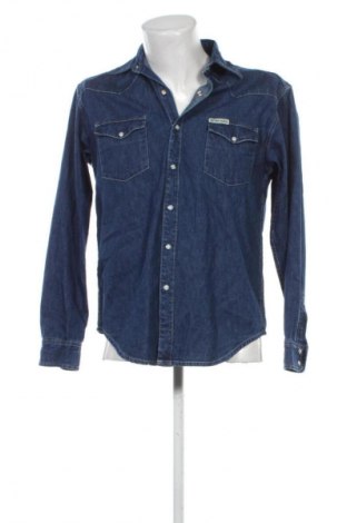 Herrenhemd Unbranded, Größe M, Farbe Blau, Preis € 20,99