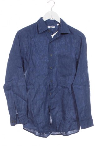 Мъжка риза Uniqlo, Размер S, Цвят Син, Цена 31,00 лв.
