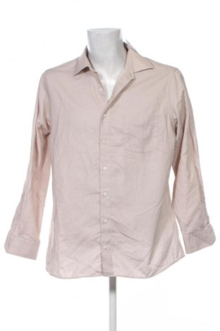 Herrenhemd Walbusch, Größe L, Farbe Beige, Preis € 38,99