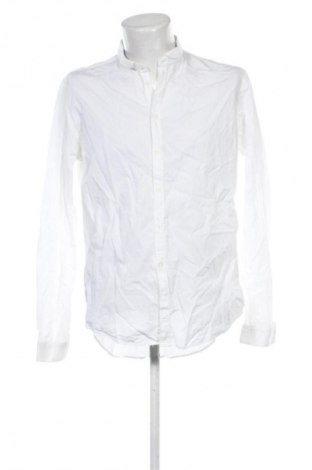Мъжка риза Zara Man, Размер XL, Цвят Бял, Цена 34,99 лв.