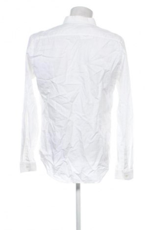 Мъжка риза Zara Man, Размер XL, Цвят Бял, Цена 34,99 лв.