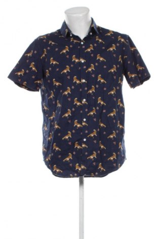 Ανδρικό πουκάμισο Zara Man, Μέγεθος L, Χρώμα Πολύχρωμο, Τιμή 21,00 €