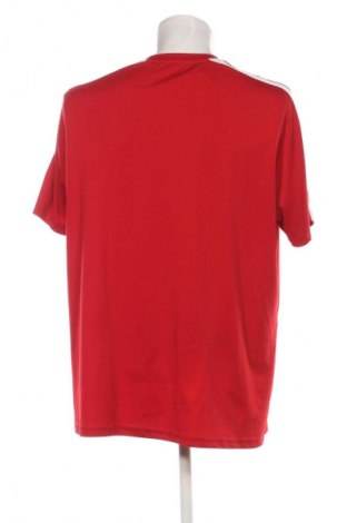 Ανδρικό t-shirt Adidas, Μέγεθος XXL, Χρώμα Κόκκινο, Τιμή 17,99 €