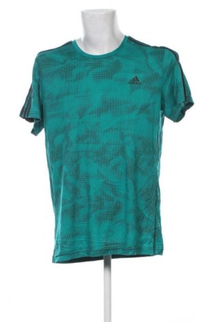 Ανδρικό t-shirt Adidas, Μέγεθος XL, Χρώμα Πράσινο, Τιμή 17,99 €
