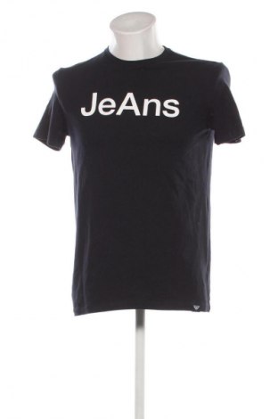 Мъжка тениска Armani Jeans, Размер L, Цвят Син, Цена 61,94 лв.