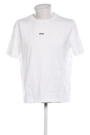 Ανδρικό t-shirt BOSS, Μέγεθος XL, Χρώμα Λευκό, Τιμή 39,99 €