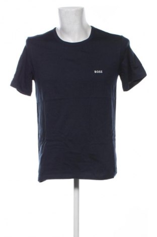 Męski T-shirt BOSS, Rozmiar L, Kolor Niebieski, Cena 374,99 zł