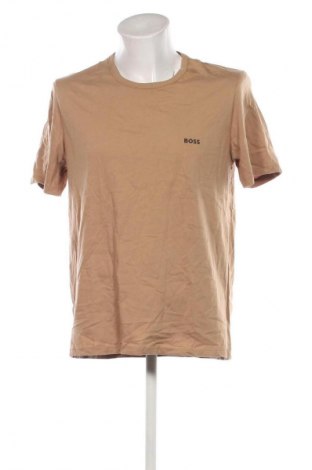 Męski T-shirt BOSS, Rozmiar XL, Kolor Brązowy, Cena 338,99 zł