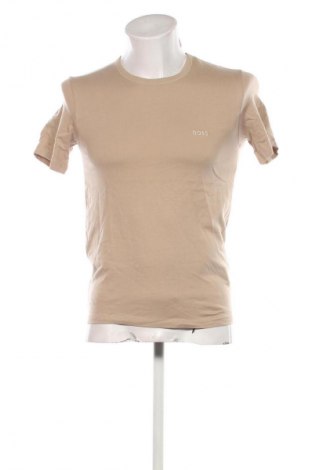 Męski T-shirt BOSS, Rozmiar S, Kolor Brązowy, Cena 173,99 zł