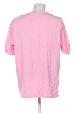 Męski T-shirt Bershka, Rozmiar XXL, Kolor Różowy, Cena 23,99 zł