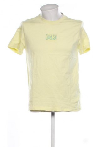 Ανδρικό t-shirt Calvin Klein, Μέγεθος L, Χρώμα Κίτρινο, Τιμή 17,36 €