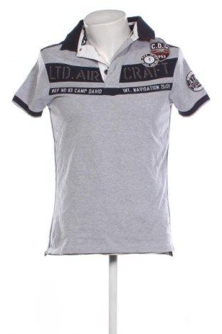 Ανδρικό t-shirt Camp David, Μέγεθος S, Χρώμα Γκρί, Τιμή 24,55 €