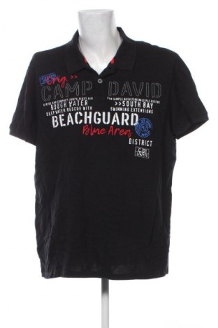 Herren T-Shirt Camp David, Größe 3XL, Farbe Schwarz, Preis € 33,99