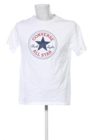 Herren T-Shirt Converse, Größe L, Farbe Weiß, Preis € 43,99