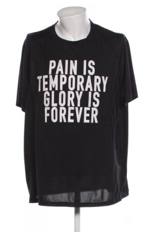 Męski T-shirt Crivit, Rozmiar 5XL, Kolor Czarny, Cena 29,89 zł