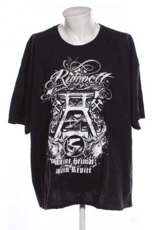Tricou de bărbați Fruit Of The Loom, Mărime 5XL, Culoare Negru, Preț 92,61 Lei
