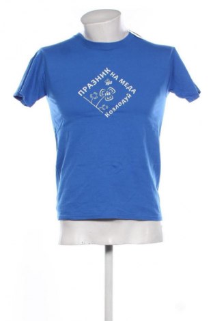 Męski T-shirt Fruit Of The Loom, Rozmiar S, Kolor Niebieski, Cena 22,99 zł