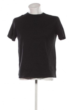 Мъжка тениска H&M, Размер M, Цвят Черен, Цена 19,99 лв.