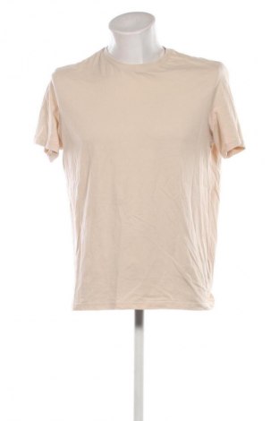Ανδρικό t-shirt H&M, Μέγεθος L, Χρώμα  Μπέζ, Τιμή 9,72 €